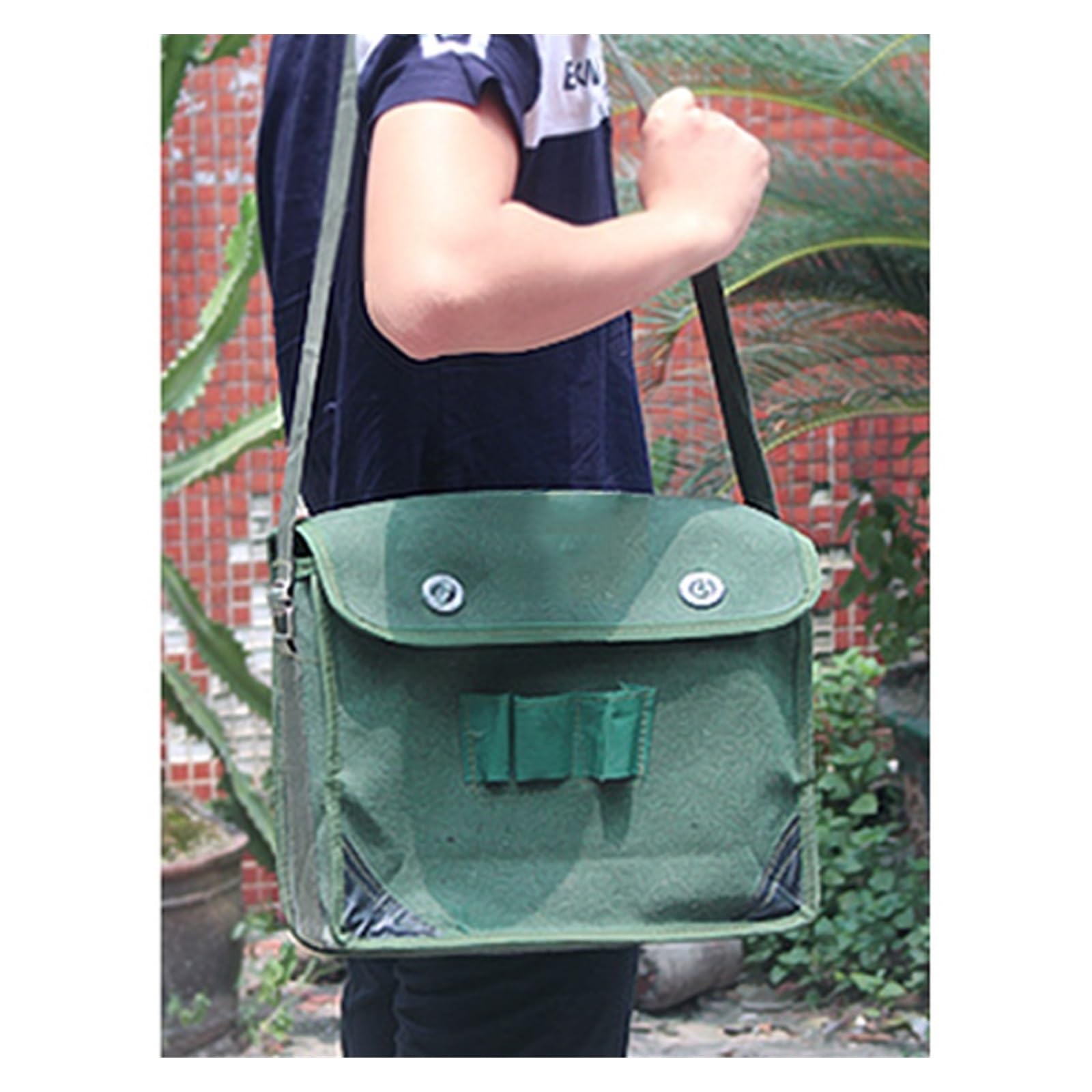 Cassetta portautensili Borsa portautensili, contenitore, borsa da giardinaggio, piccola multiuso, idraulica, riutilizzabile(M)