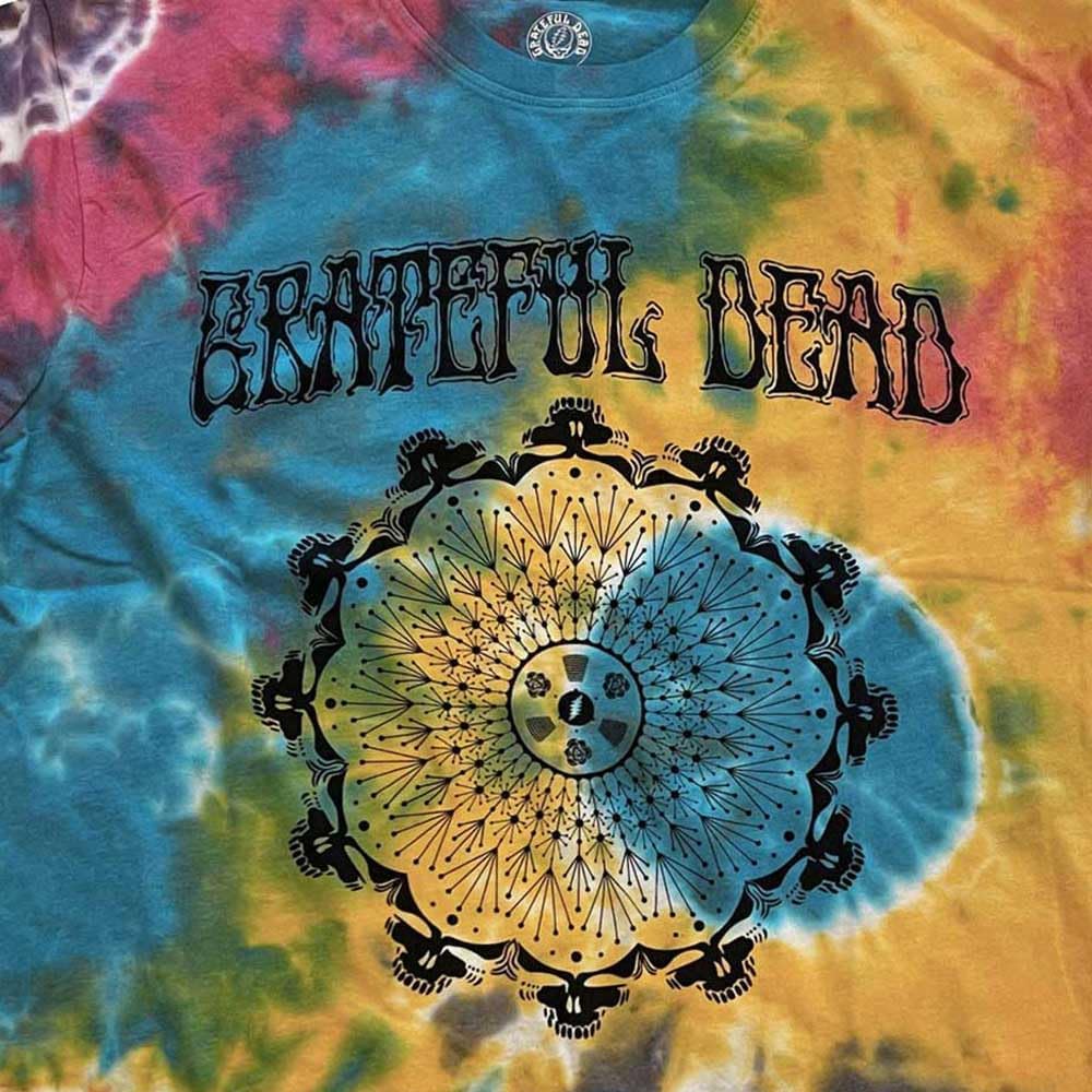 Men's Grateful Dead May '77 Vintage Stone Wash T-Shirt Multicolour