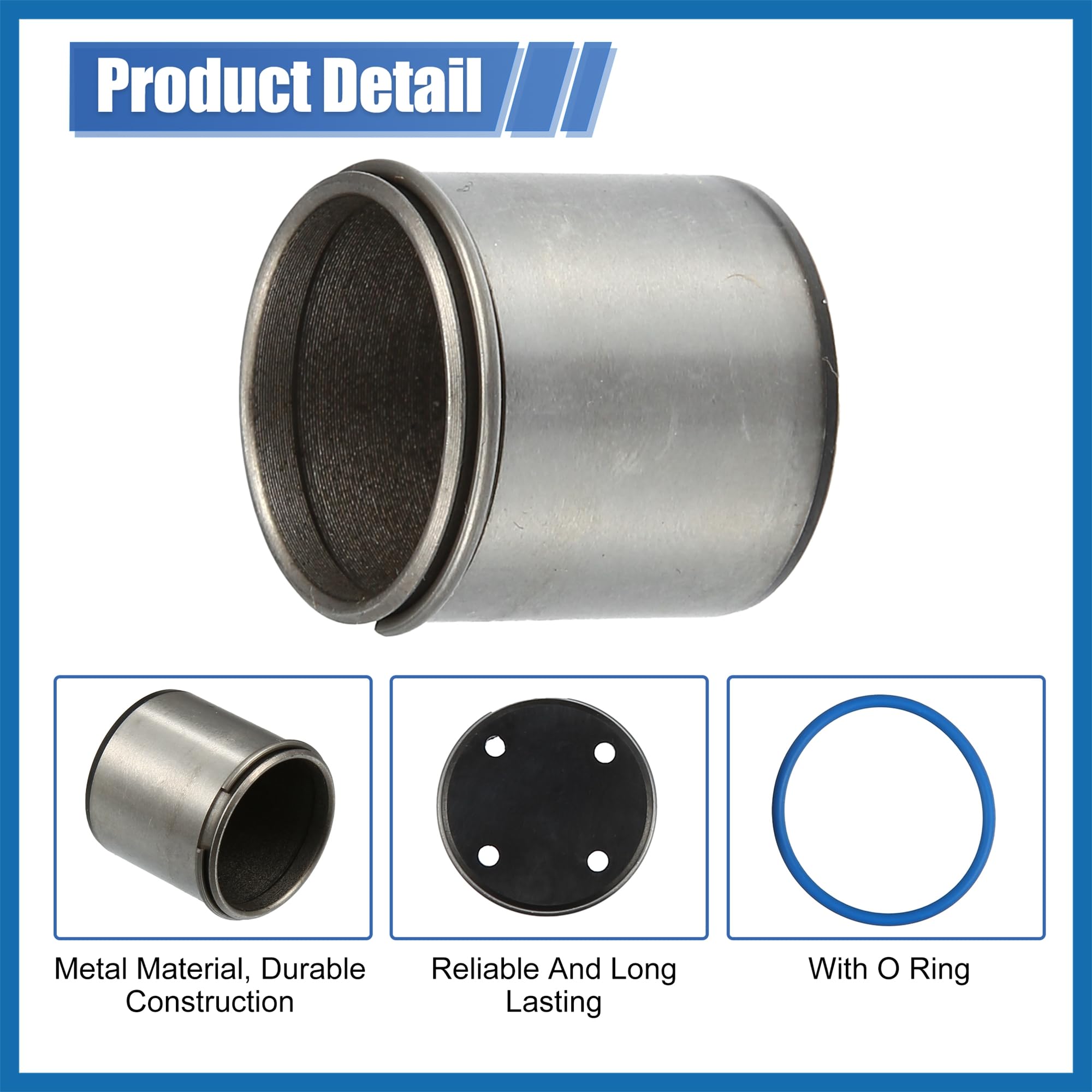 A ABSOPRO 1 Set Carburant Pompe Tappet Cam FolInférieur pour Audi 06D109309C Métal Caoutchouc Remplacement d'article
