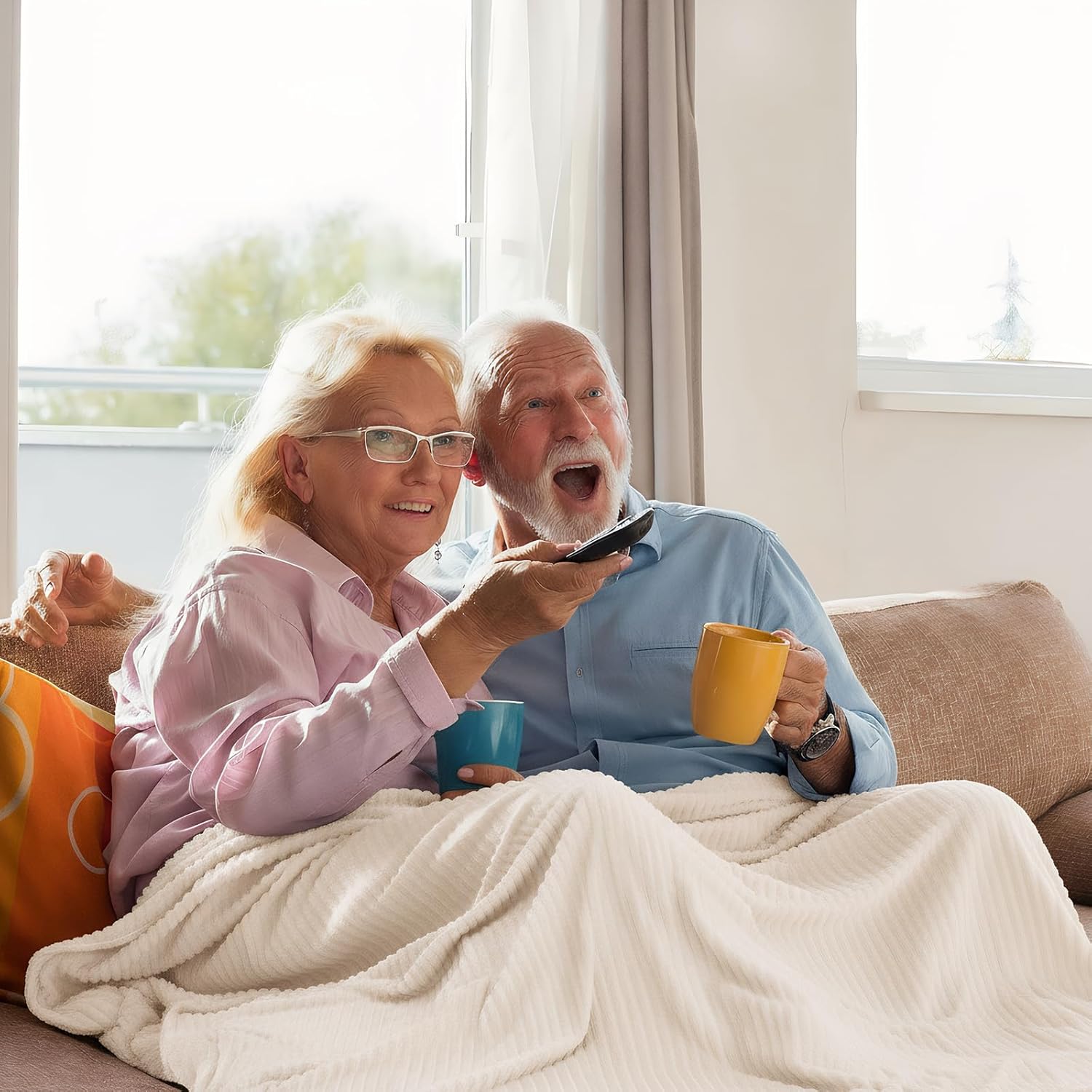 Moukeren 6 Pack Employee Appreciation Gifts Textured Thank You Blankets Bulk, 50 x 60 Inch Fuzzy Cozy Blankets with Inspirational Quote, Soft Flannel Throws for Teachers Nurses(Beige) - Image 5