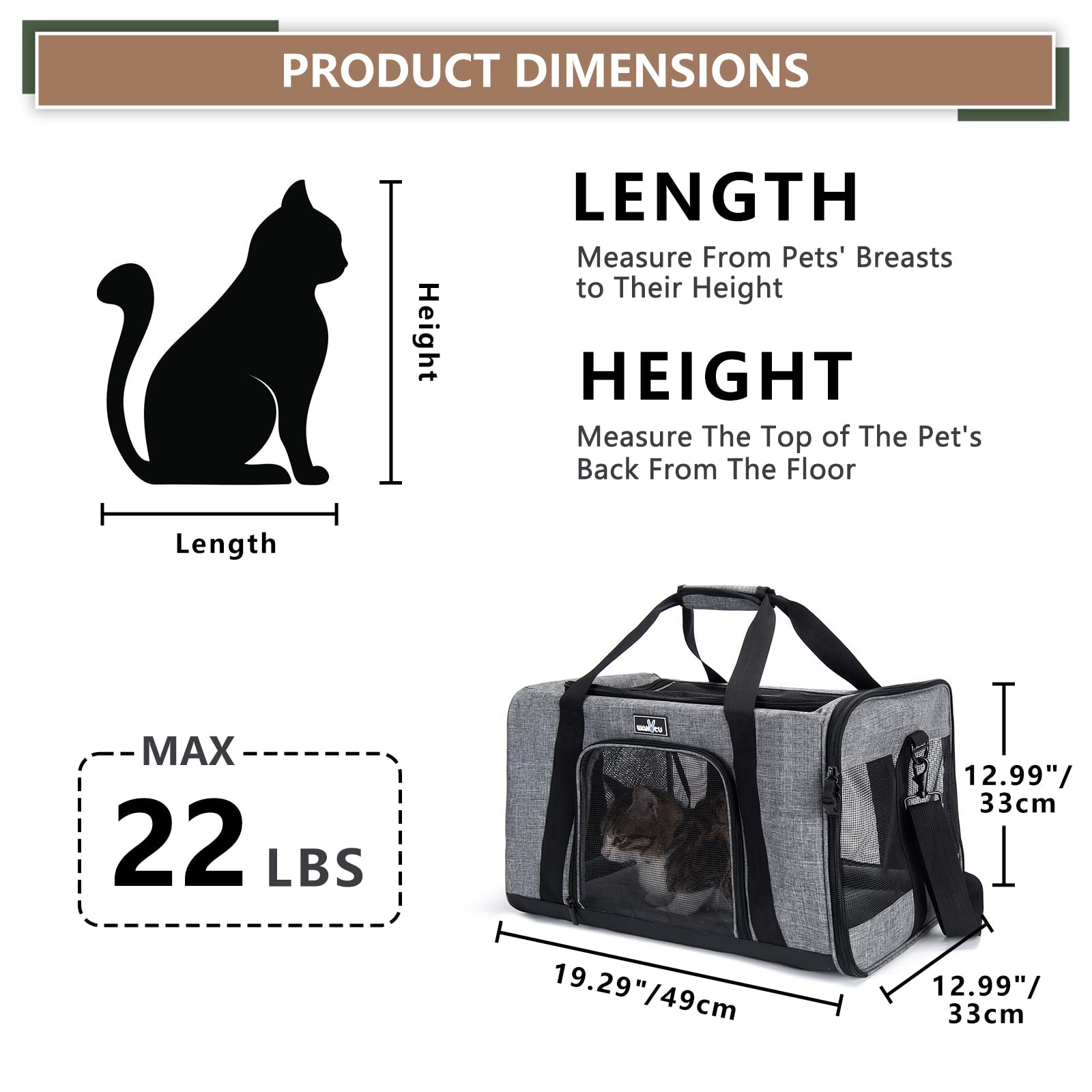 Cat Carrier Lufthansa Pet Carrier Dimensions Lufthansa Pet Carrier