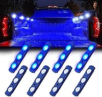 Vista 22 de Juego de luces LED DL-001-L3, #4 púrpura