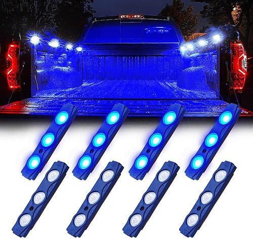 Vista 22 de Juego de luces LED DL-001-L3, #4 púrpura