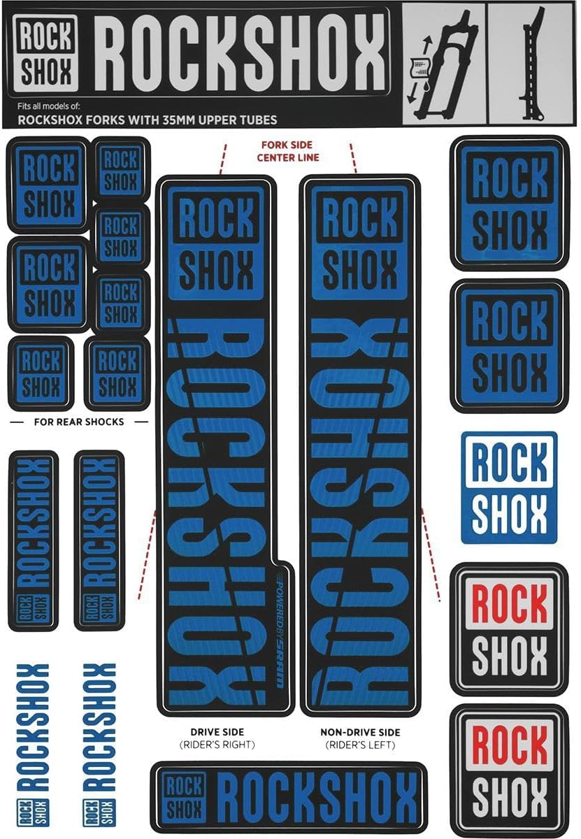 Decal Kit, 35mm, Blue