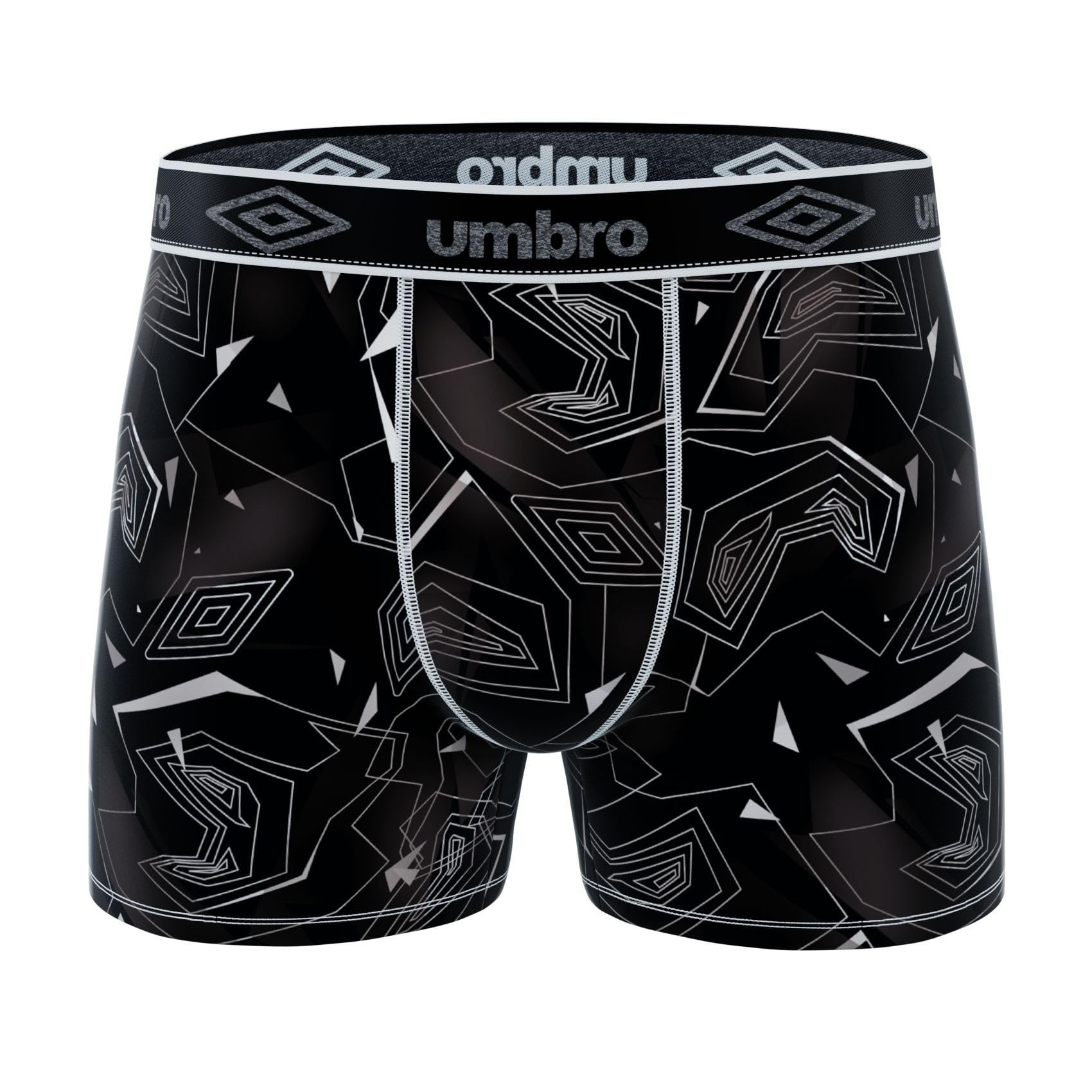 Umbro Boxer Homme Sport, Caleçon Homme Respirant et Stretch (Lot de 6)
