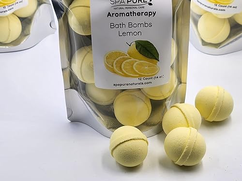 Miniatura 8 de Bombas de baño de aceite esencial, fabricadas en Estados Unidos con leche de coco y manteca de karité, para un lujoso baño de spa en casa (12