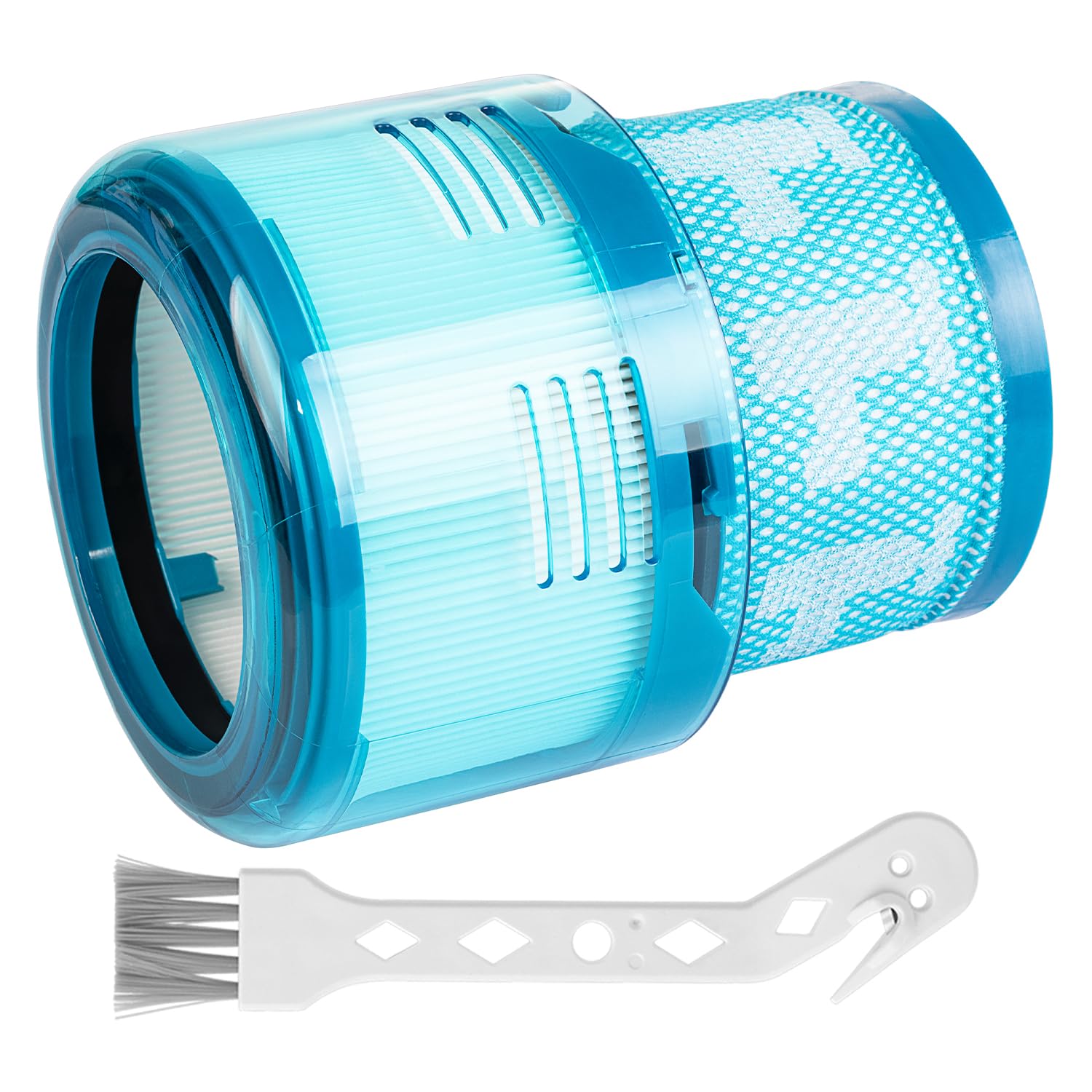 Gen5detect HEPA-Ersatzfilter kompatibel mit Dyson Gen5detect, Gen5detect Absolute, Gen5outsize Absolute akku-staubsauger, Ersetzen Sie #972352-01