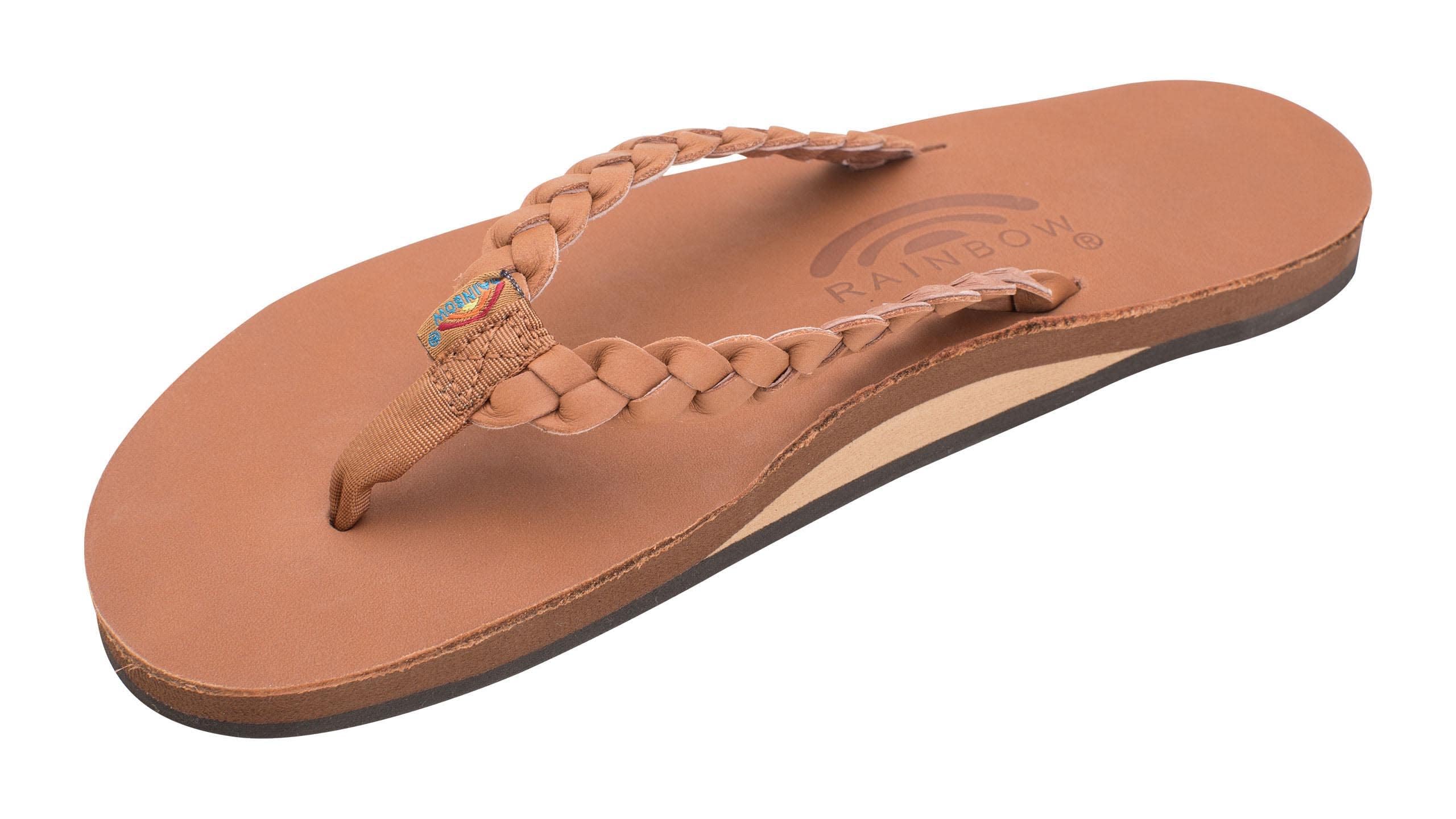 Rainbow Sandals Men's Single Layer Premier Leather X Large / 8.5-9.5 B(M) US Tan