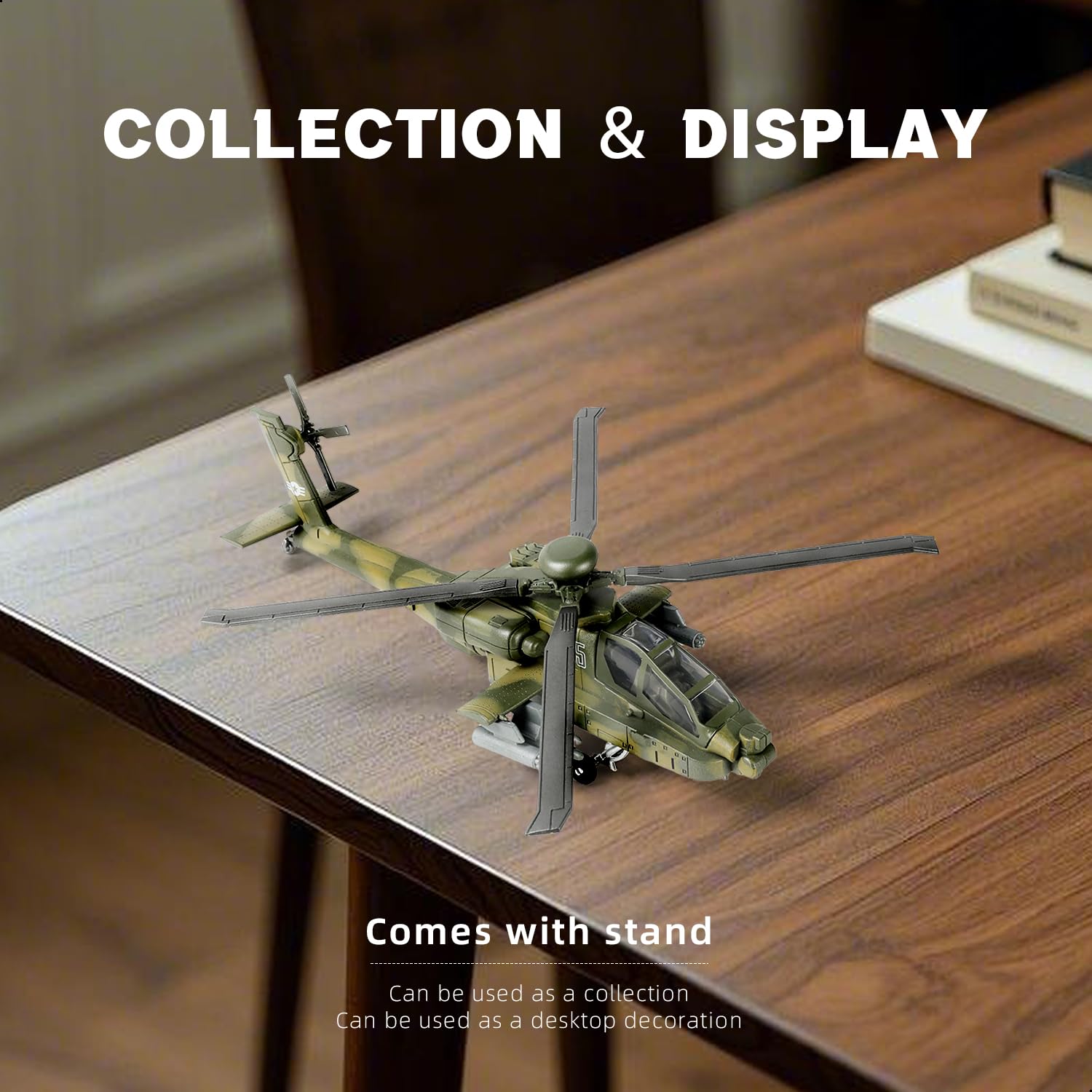 Amazon | SEBUNAS 1/72スケール AH-64 アパッチ クイックビルド