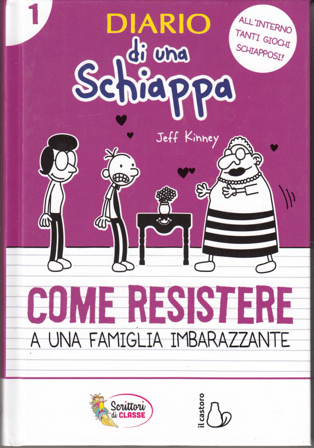 Generico Diario di Una Schiappa 1 Come resistere a Una Famiglia imbarazzante - Scrittori di Classe