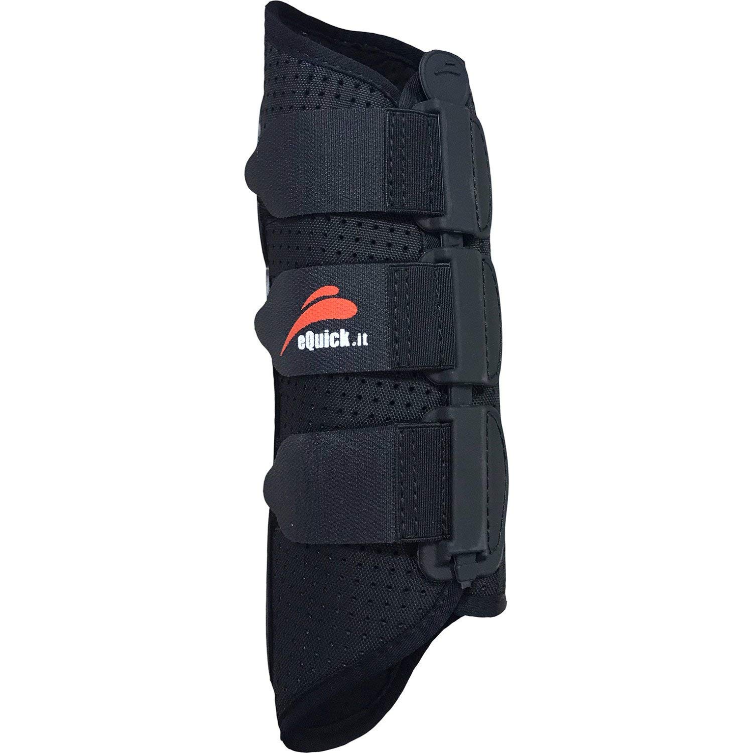 EQUICK Botas de Doma para Caballos Traseros Ekur