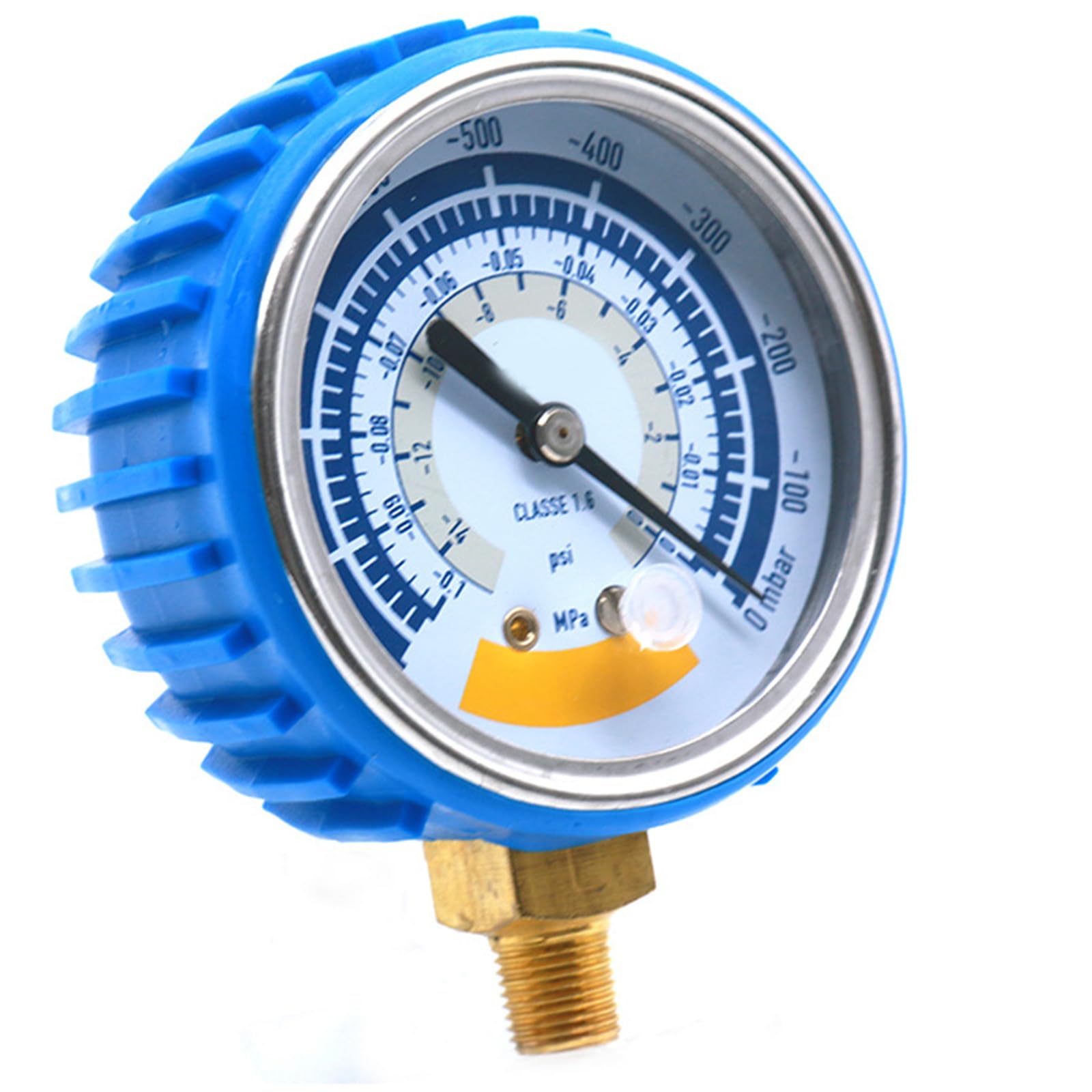 Vacuometro 0-14psi impermeabile per vuoto, Large vacuum gauge p | Strumento misuratore d ' accurato per pompe a vuoto, acciaio inossidabile, impermeabile, connettore da 1 / 8