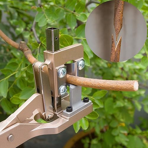 Miniatura 7 de Aluminum Alloy Garden Grafting, Grafting Tools Pince A Greffer Cutting Tool Professional Sharp Bypass Pruning Shears Tree Trimmers Secateurs