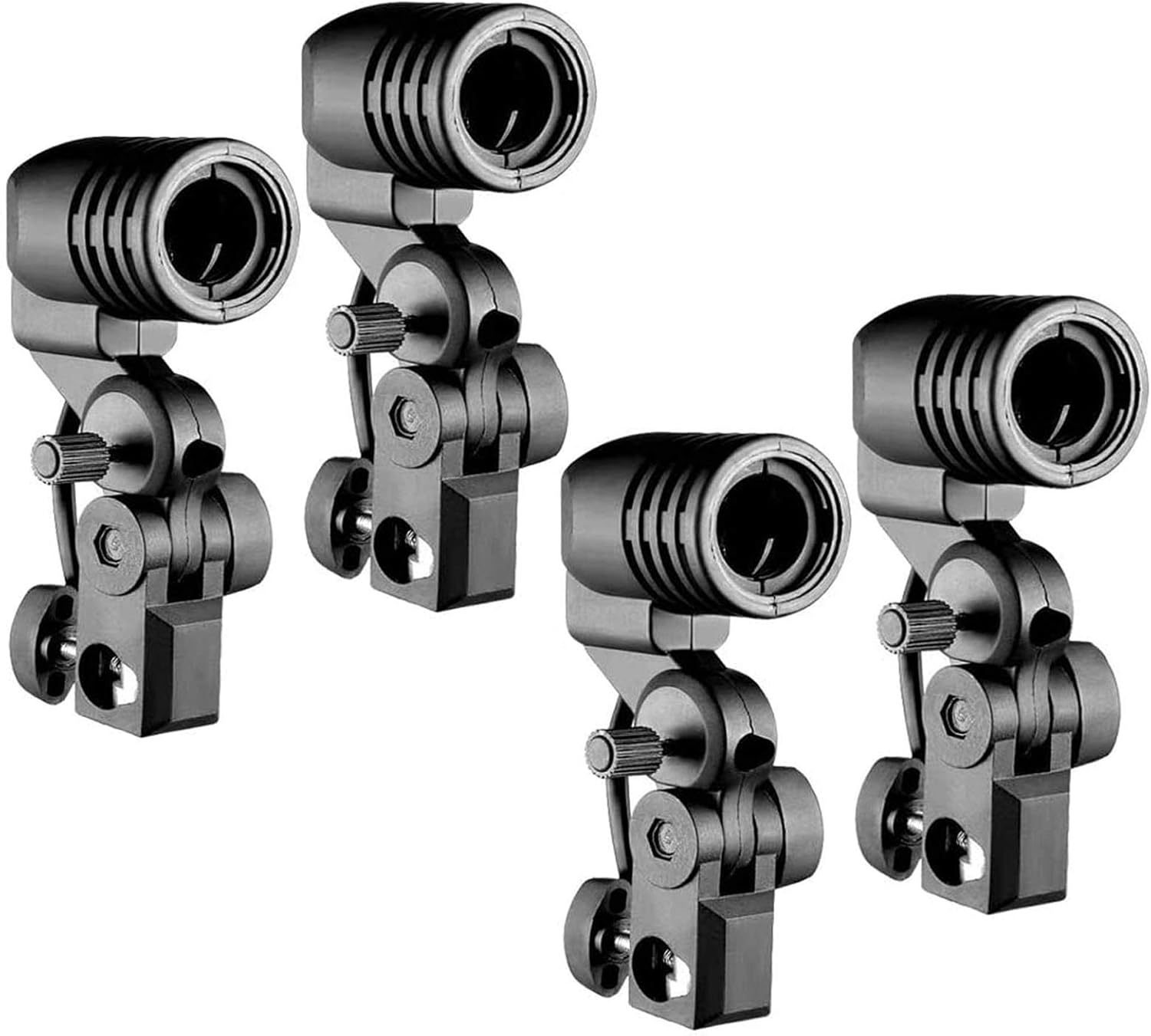 KinGrow 4 Pcs E27 Lamp Holder with Mount Umbrella Holder