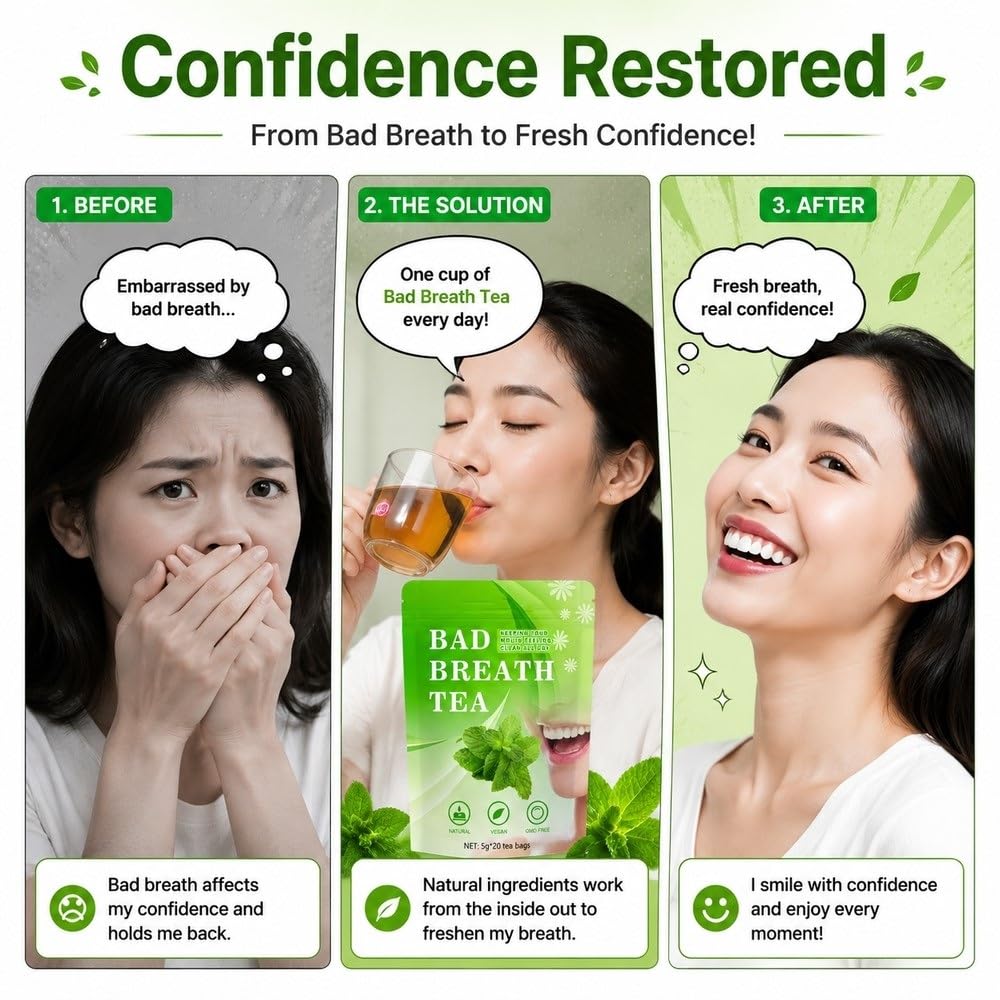 Organiczna herbata miętowa Fresh Breath z miętą i miętą Naturalna