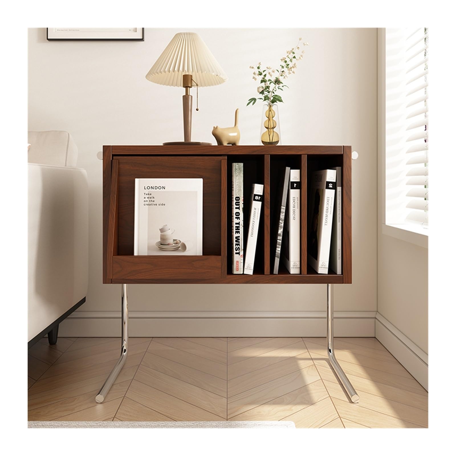 Amazon.co.jp: レコード収納棚・ホルダー シンプルなヨーロッパ無垢材