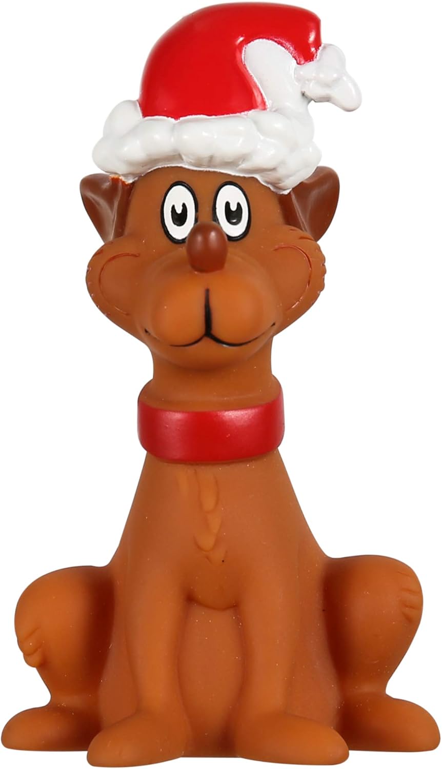 Dr. Seuss for Pets The Grinch Dr. Seuss Max Vinyl Dog Squeak Toy 5