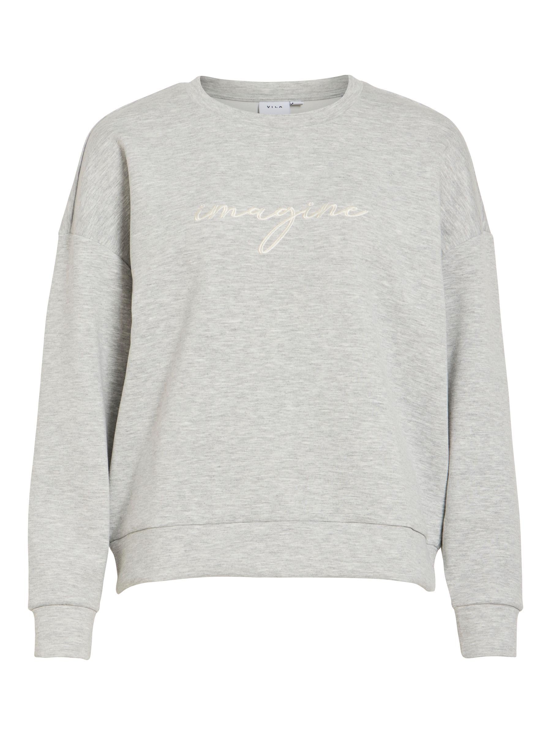 Vila Female Langärmeliges Sweatshirt VISIFFI Rundhals
