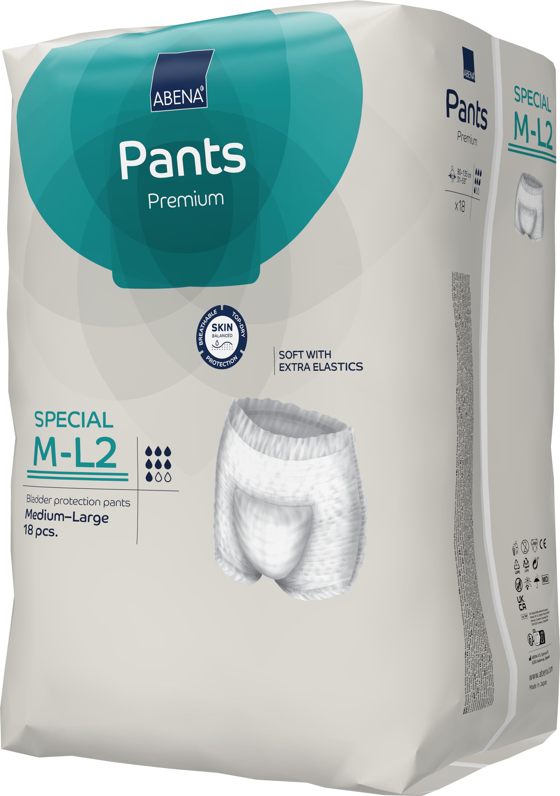 Abena Pantalon spécial M-L2