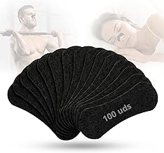 100 Black Nasal Strips 2 x 6 cm Anti-Snoring Nasal Dilator for Sleeping, Sports and Daily Use - Helps Open Nasal Troughs and Breathe Better Through The Nose Improving Rest and Performance