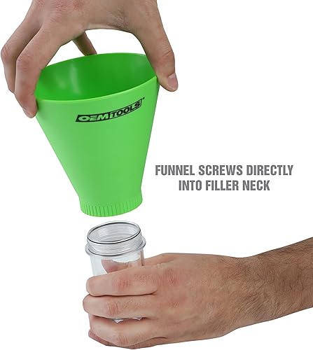 Miniatura 5 de OEMTOOLS 87023 Embudo de aceite sin derrames