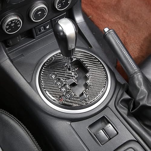 Miniatura 5 de Adhesivos de fibra de carbono suave para engranajes de control de automóvil, cubierta protectora para moldura de marco, marco de engranajes de