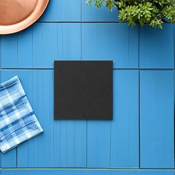 Vacuum Furnace Insulation Felt Graphite Carbon Felt Thermal Protection Soft Graphite for Lab and Industrial Use 2 Pack 3.93 X 3.93 X 0.39 in