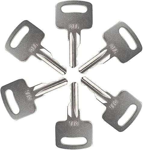 Miniatura 2 de 6 llaves de encendido 455 llaves de encendido para equipo pesado, llave de carretilla elevadora 104466 compatible con elevadores Boo-m Elevador de