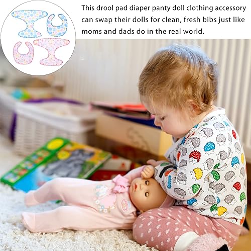Miniatura 4 de Gadpiparty 2 Conjuntos de ropa para muñecas Ropa interior para muñecas DIY Accesorios para muñecas Ropa interior para niños recién nacidos, ropa