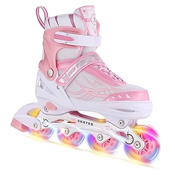 Amazon.co.jp: Folikzz インラインスケート 子供用 ローラー