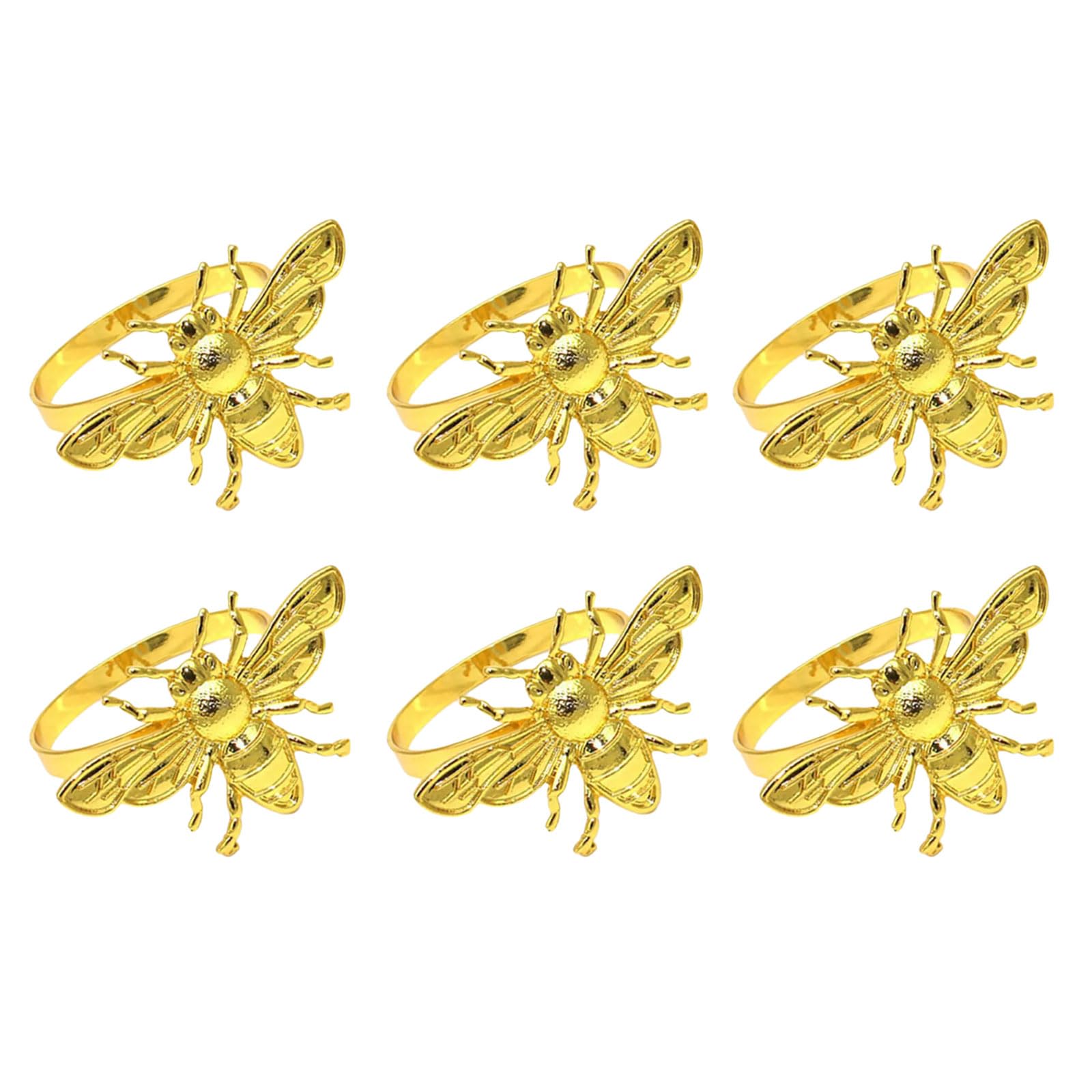 Buxuaaaa Lovely King Plan Napkin Circlets for Table Setting Spring Theme Gathering Garnishes and Present Thoughts Spring King Napkin Circlets