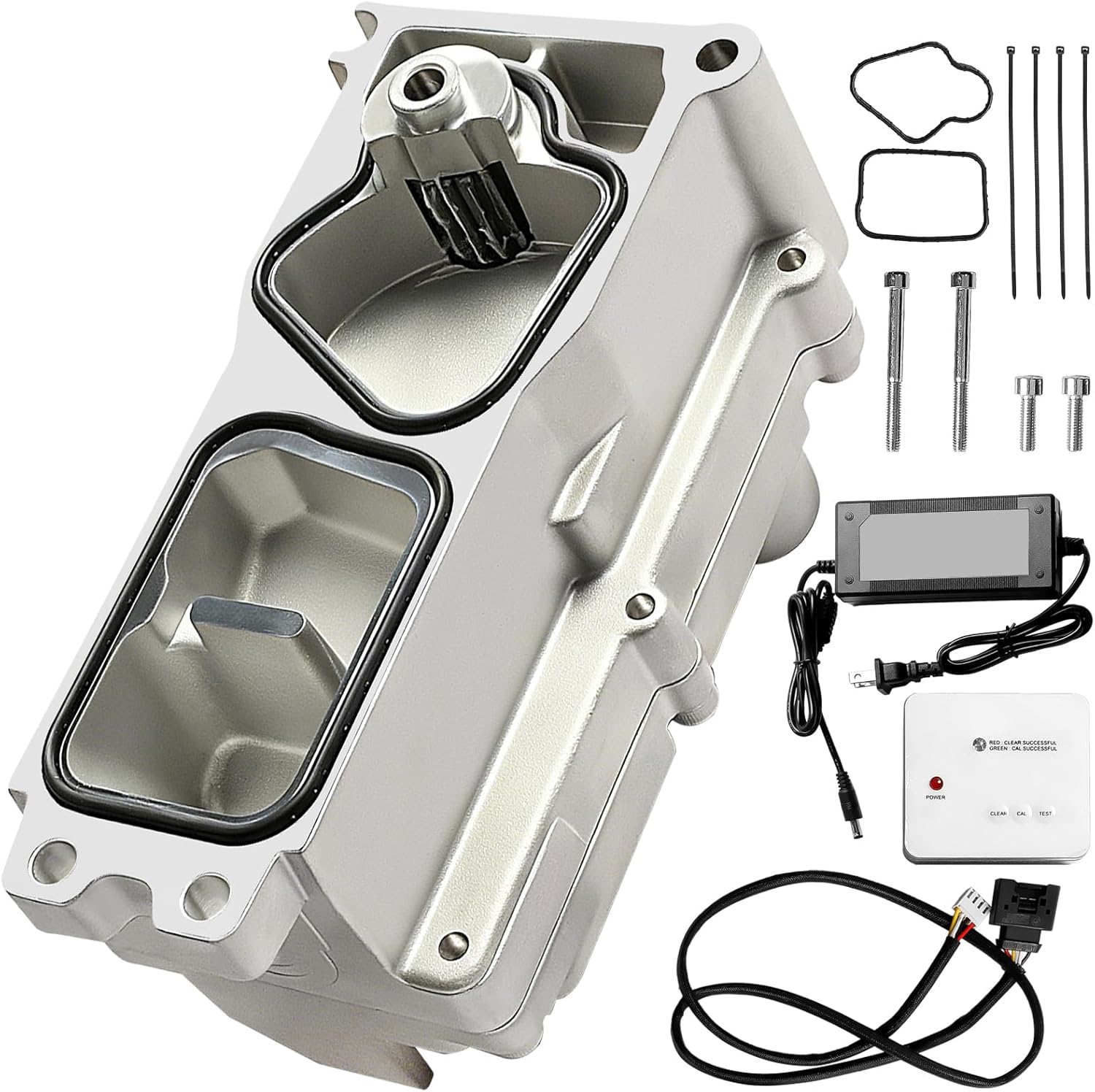 Turbo Actuator with Calibrator Fit for Dodge RAM 2500/3500/4500/5500 2019-2024 6.7L,Turbocharger Actuator VGT, Replace# 5456365,5498271RX,68444771AA,HE300VG