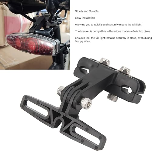 Miniatura 4 de Soporte de luz trasera de bicicleta eléctrica Montaje de luz trasera de bicicleta eléctrica Montaje de luz trasera de silla de montar de bicicleta