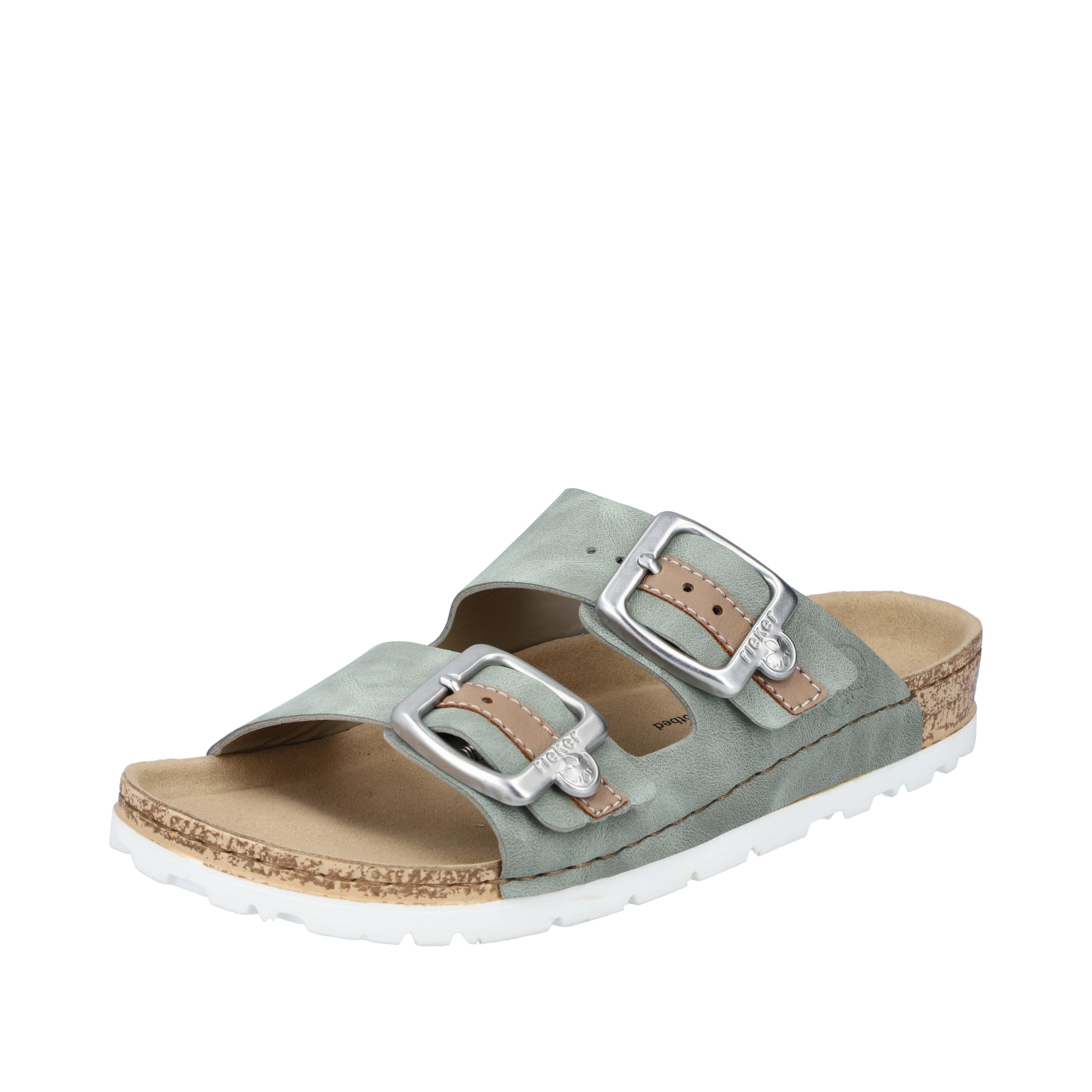 Rieker 69850, mule, Grün,