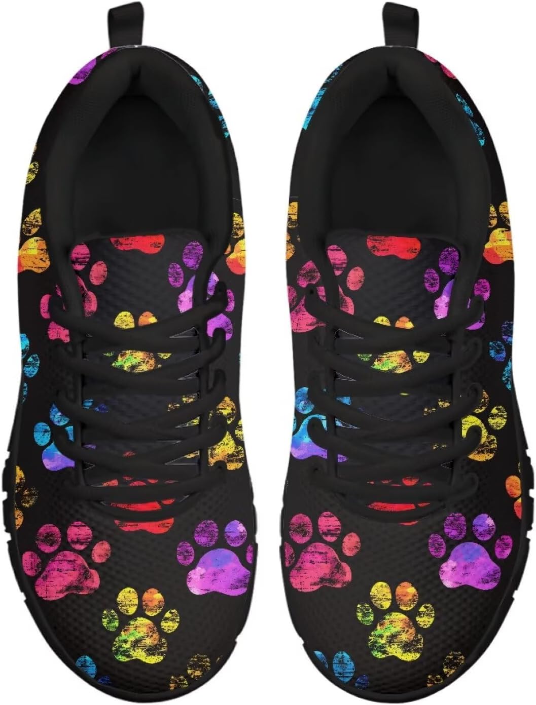 PinUp Angel Funny Comfortable Walking Shoes for Women Cute Graphic Breathable Mesh Athletic Sneakers