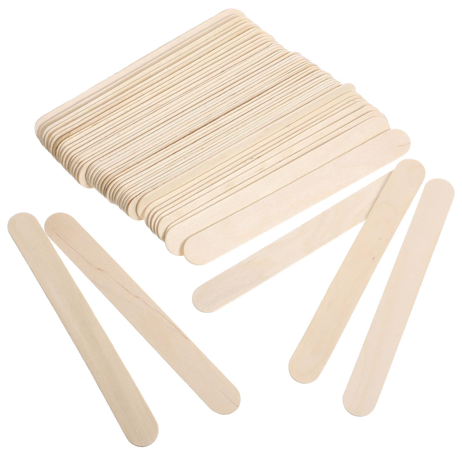 Wachsstäbchen ohne Grate zur Haarentfernung Beige 6 Boxen Leicht Polierte Oberfläche für Gesicht und Ohren