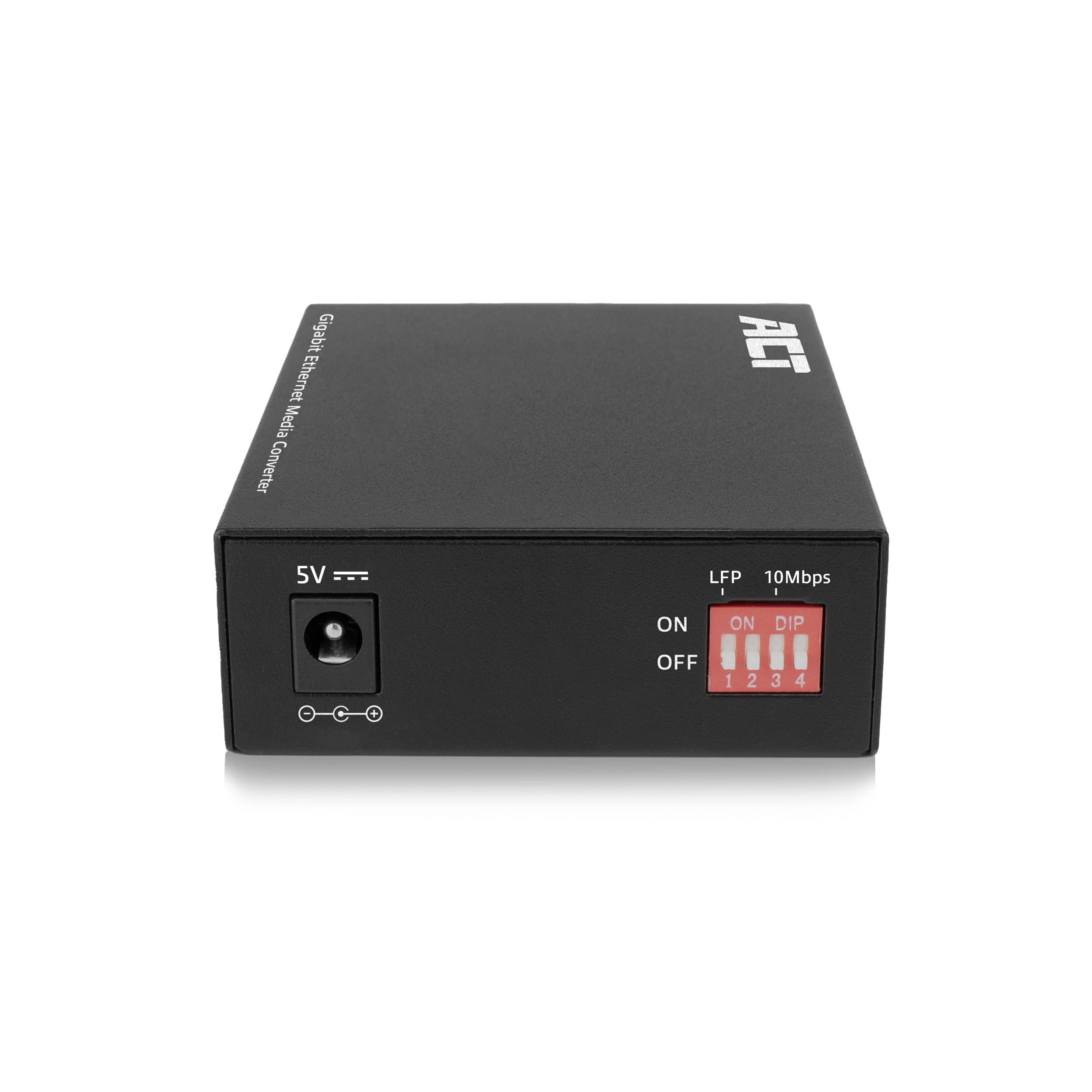 ACT Convertisseur de média Gigabit Ethernet Fibre Optique, Conforme à la Norme 802.3ab, Multi Mode, Single Mode SFP+ - AC4451
