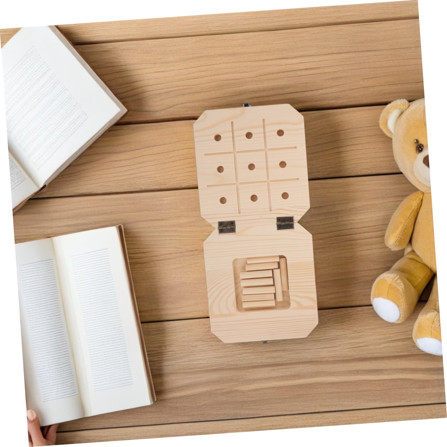 Tablero Sensorial de Madera Montessori para Bebés Educativo con Cilindros Táctiles Redondeados Desarrollo Motriz Fino y Coordinación Mano-Ojo Juguetes Duraderos para Años