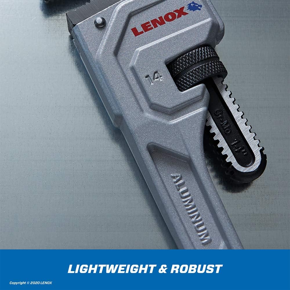 LENOX Aluminum Pipe Wrench, 14 Inch (LXHT90614)