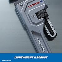 Vista 4 de LENOX Llave de tubo de aluminio, 14 pulgadas (LXHT90614)