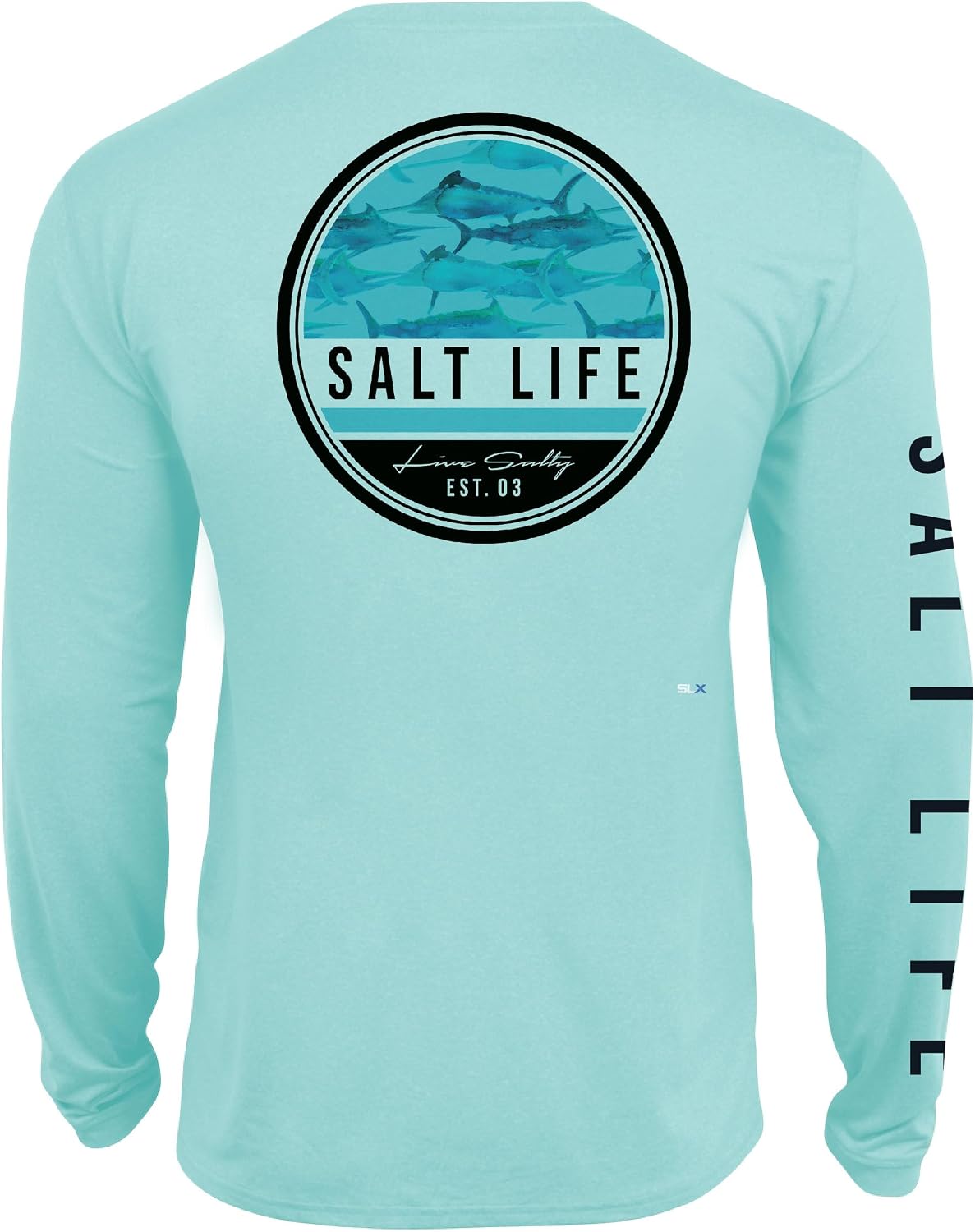 Salt Life Men's Marlin Retreat Long Seeve Performance Fit Shirt