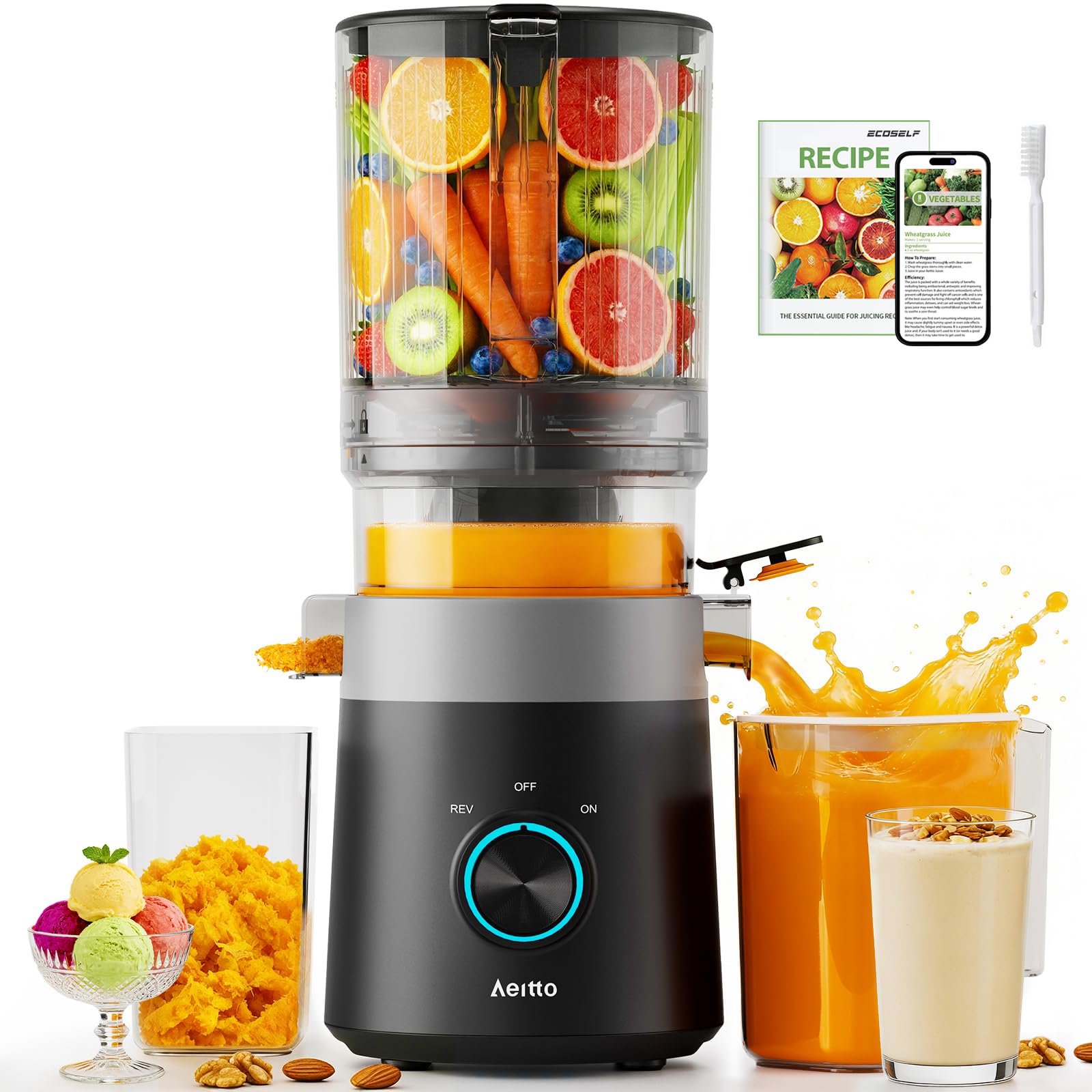 Aeitto 3-in-1 Juicer Machines
