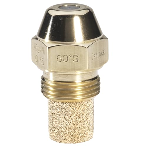 Image of Danfoss 030F6103 0.35 Gallon, 60 Degree, OD S Solid Oil Nozzle | OEM Replacement Nozzle in Diesel Fired Aqua Hot & Hydro Hot Units | For Commercial High-Pressure Oil Burners