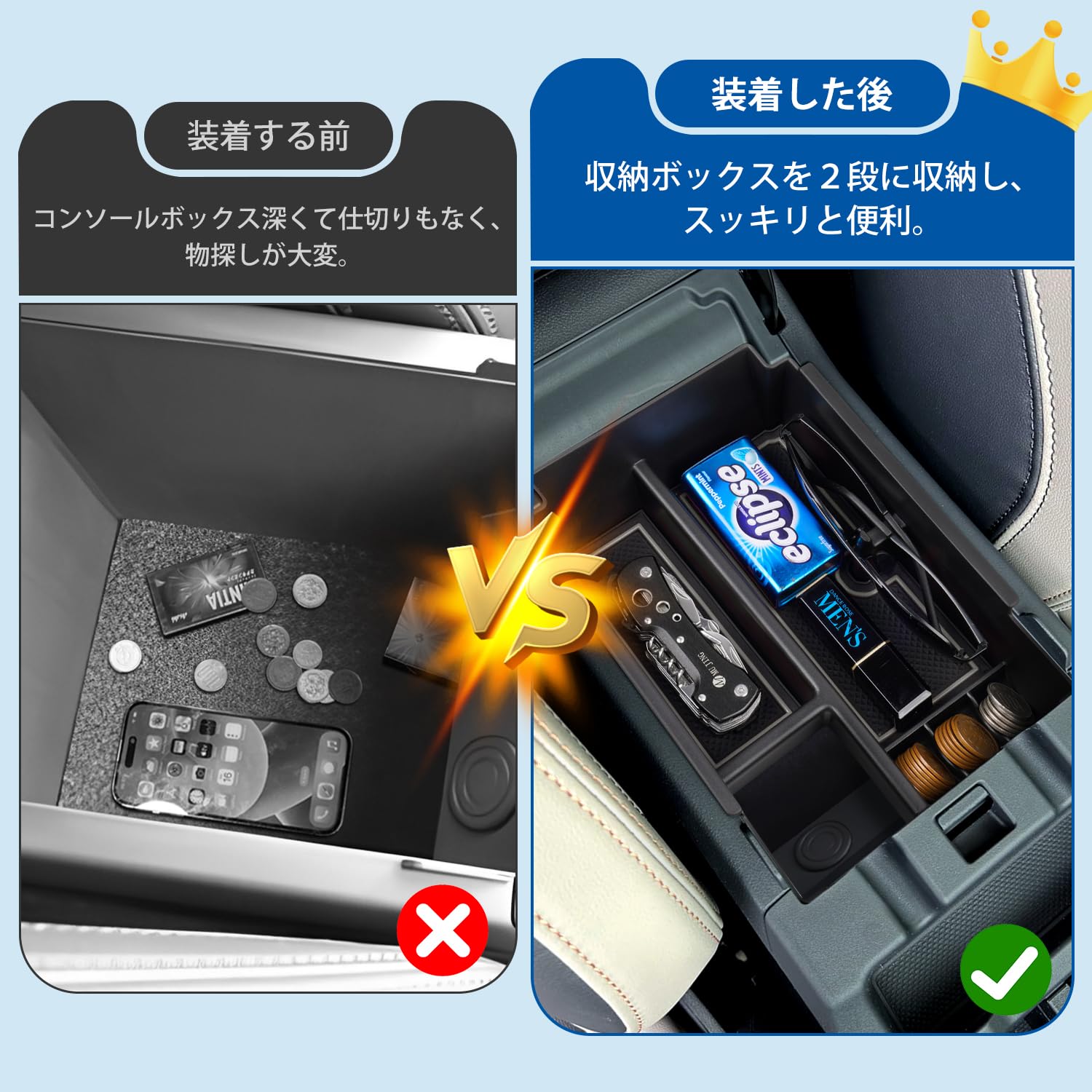しょ様センターコンソール WRX S4 (18S)SAAセンターコンソールトレー「スバル純正用品