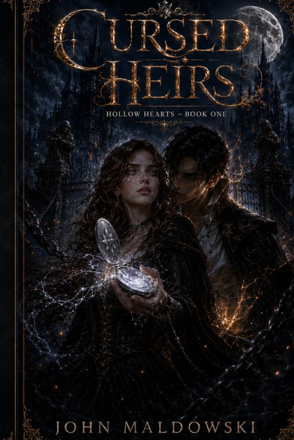 Cursed Heirs: An Enemies to Lovers, Dark Fantasy Romance with Fae (Hollow Hearts)