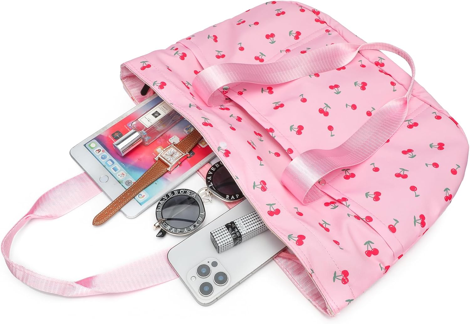 Corduroy Tote Bag for Women, Foldable Tote Bag With Zipper, Large Shoulder Bag, Purses and Handbags for Work Travel