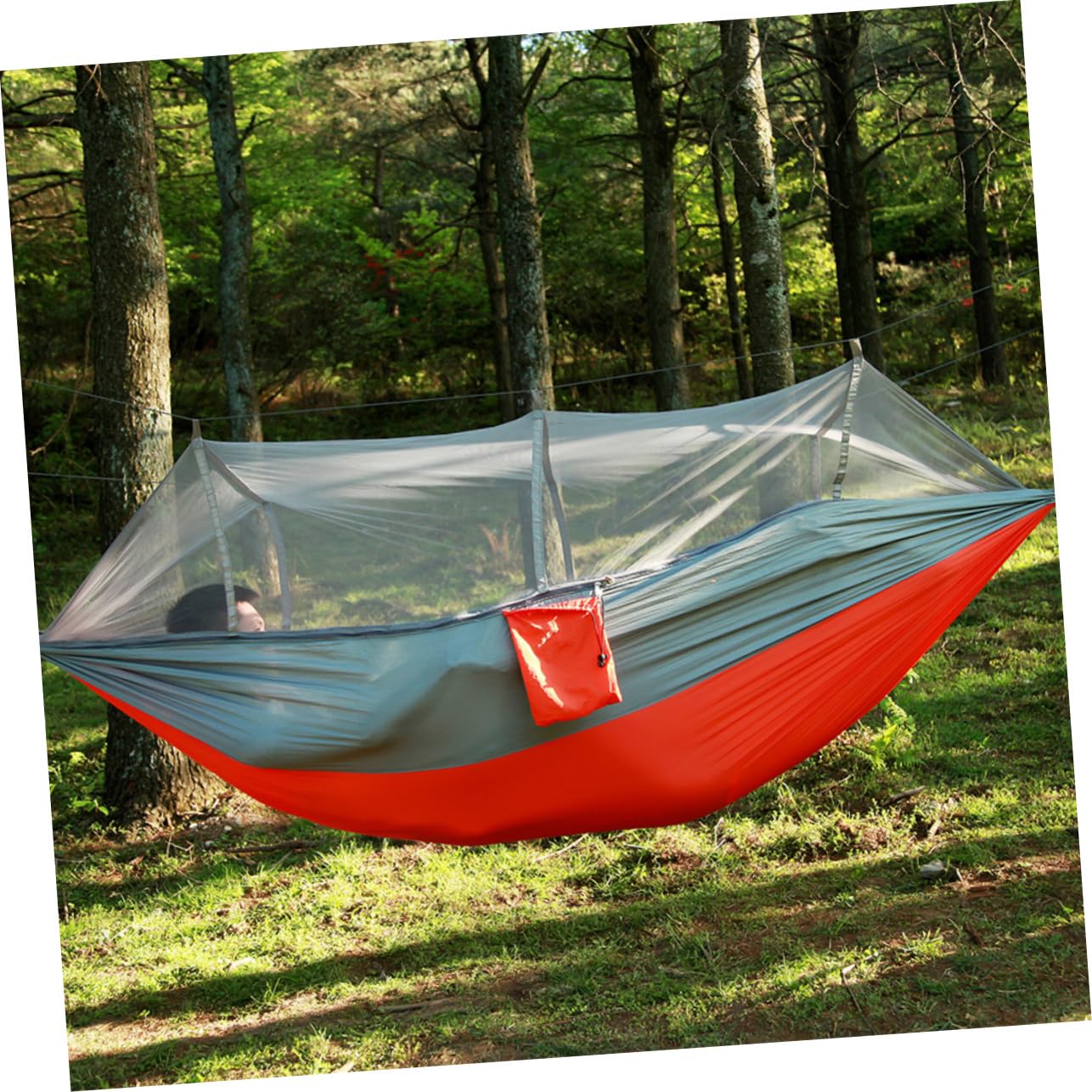 BESPORTBLE Amaca in Nylon Amaca da Viaggio Amache per Esterno Amaca per Esterno Amaca da Esterno Campeggio Amaca Portatile Amaca da Campeggio Rete 210T Doppia