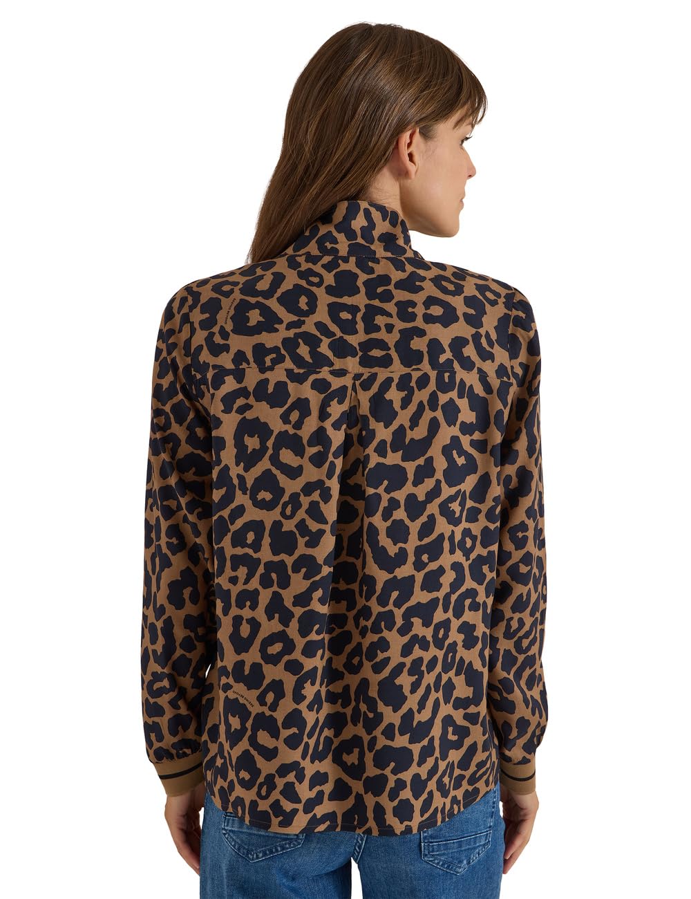 Cecil Bluse mit Stehkragen und Zipper
