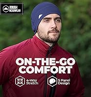 Vista 39 de Tough Headwear Skull Cap for Men-Motorcycle Head Cap,Sweat Caps for Men, Skull Cap Helmet Liner,Running Beanie Parent