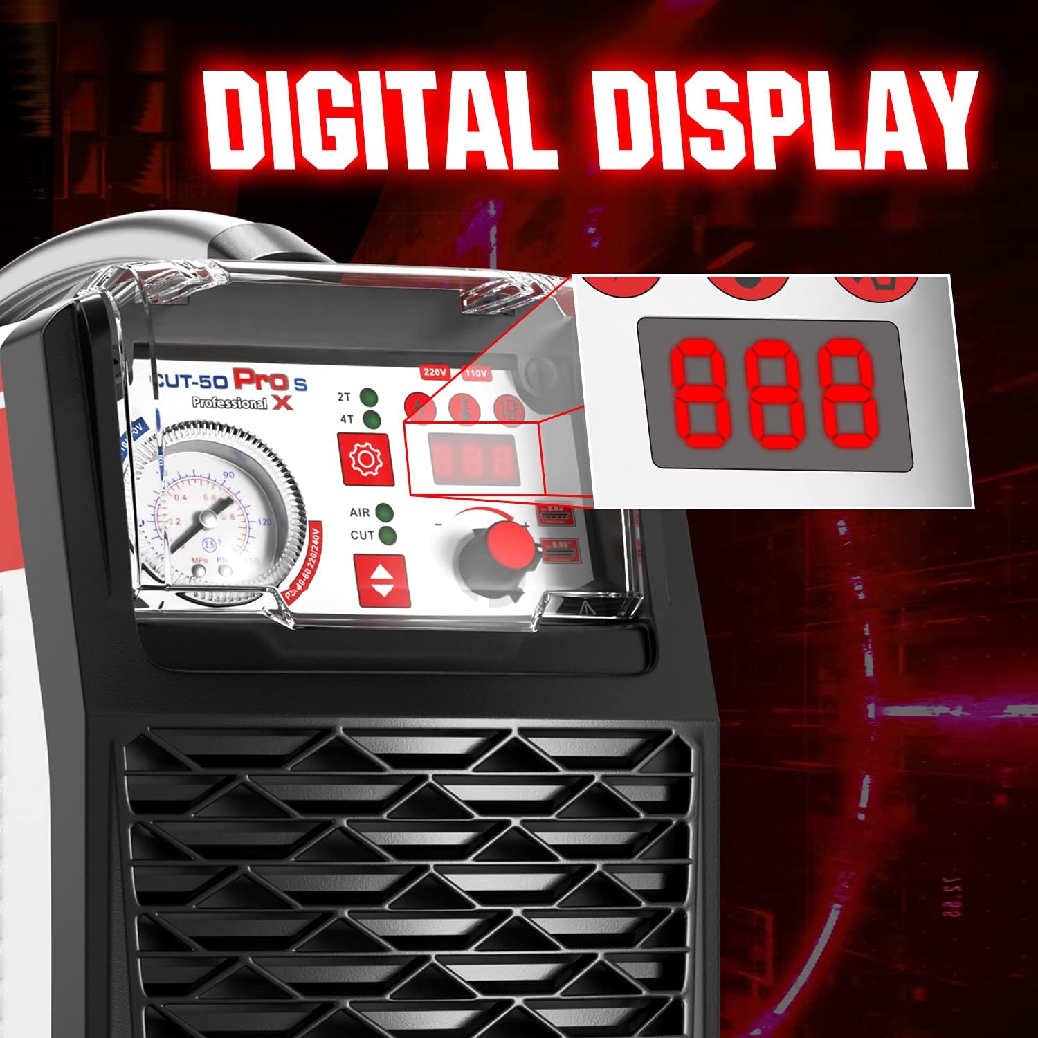 Buy ANDELI 50Amp Plasma Cutter Maximum Cut Thickness 13/16″(30mm) Low